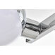 Majesty 3 Light 21 inch Chrome Bath Sconce Wall Light