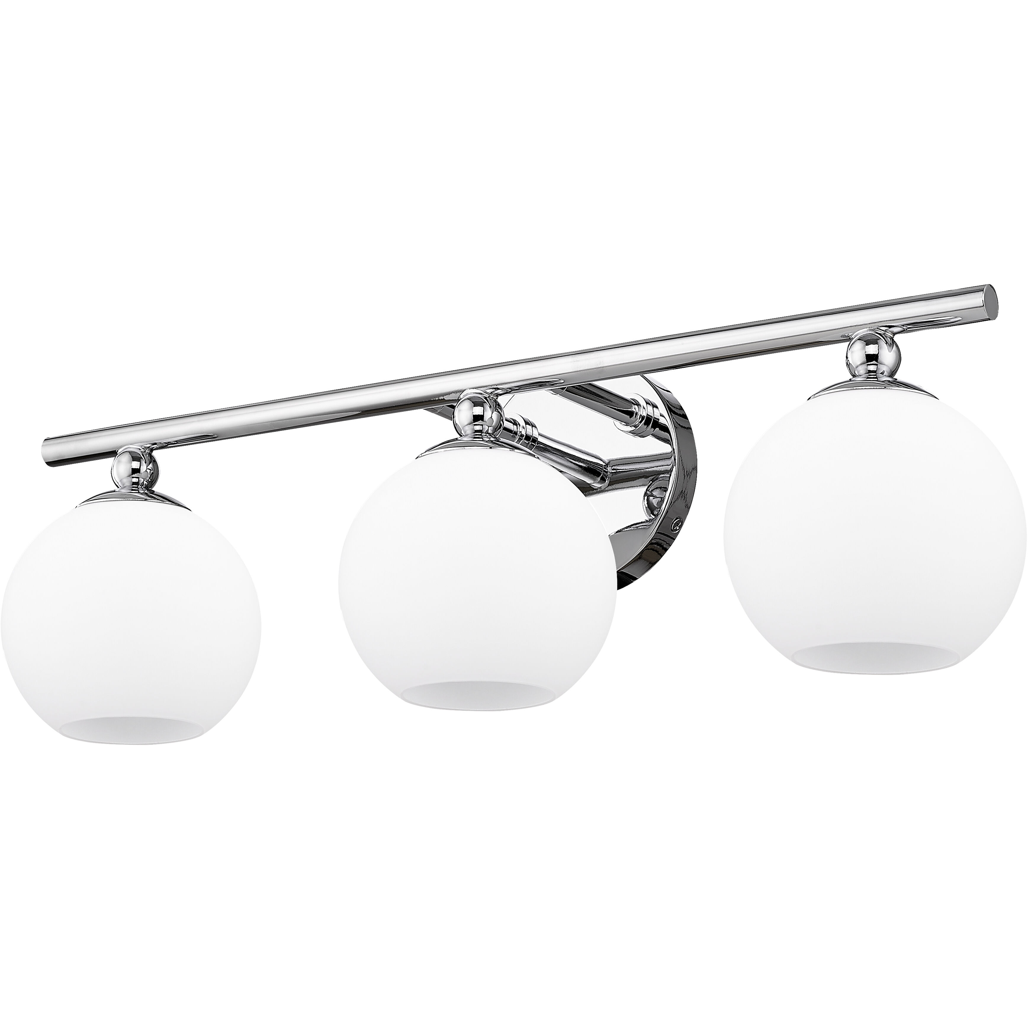 Neoma 3 Light 21.75 inch Chrome Vanity Wall Light