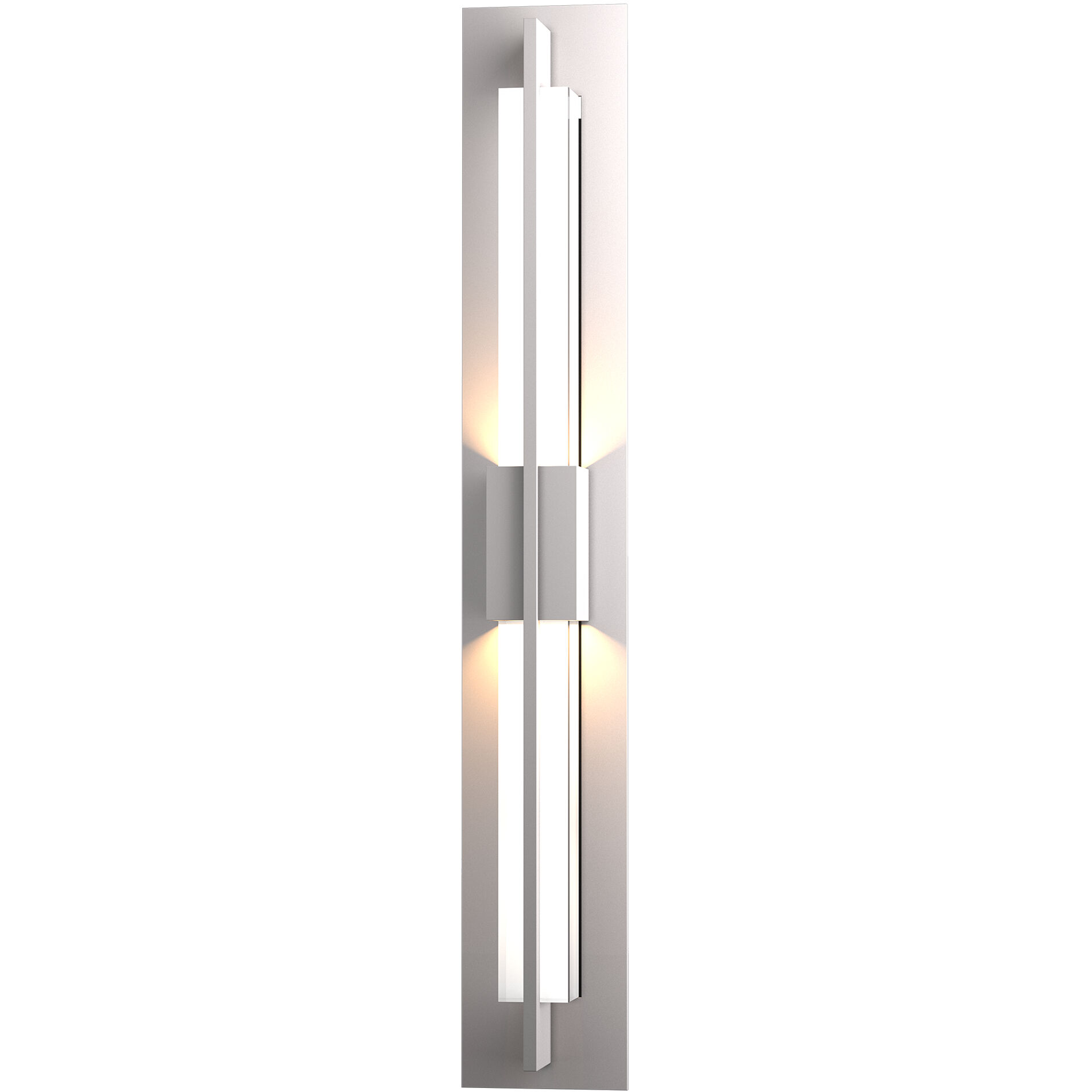 Double Axis LED 31 inch Coastal Burnished Steel Outdoor Sconce