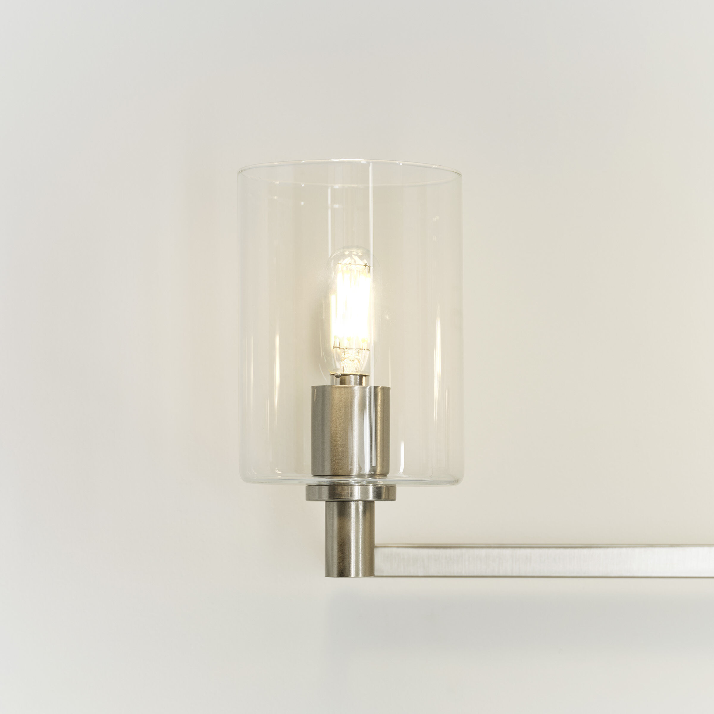 Fullton 4 Light 35 inch Brushed Nickel Bath Vanity Wall Light