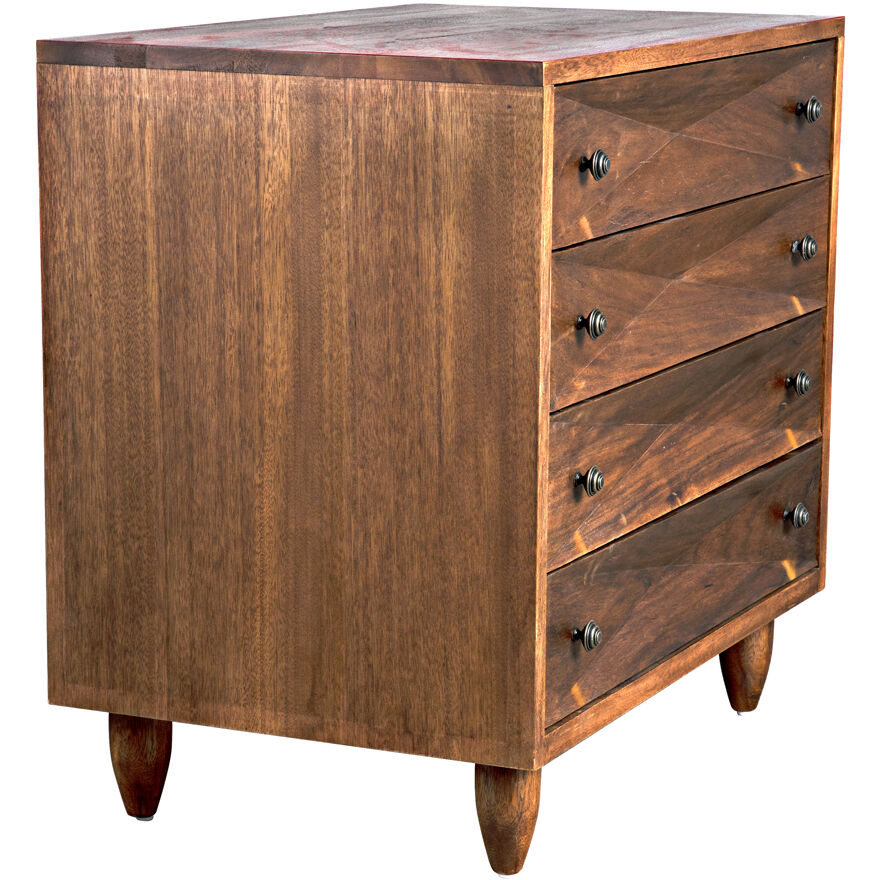 Diamond Dark Walnut Chest