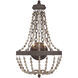 Menard 2 Light 14 inch Fossil Stone Wall Sconce Wall Light