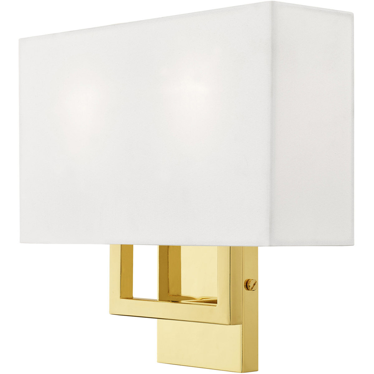 Pierson 2 Light 13 inch Polished Brass ADA ADA Wall Sconce Wall Light