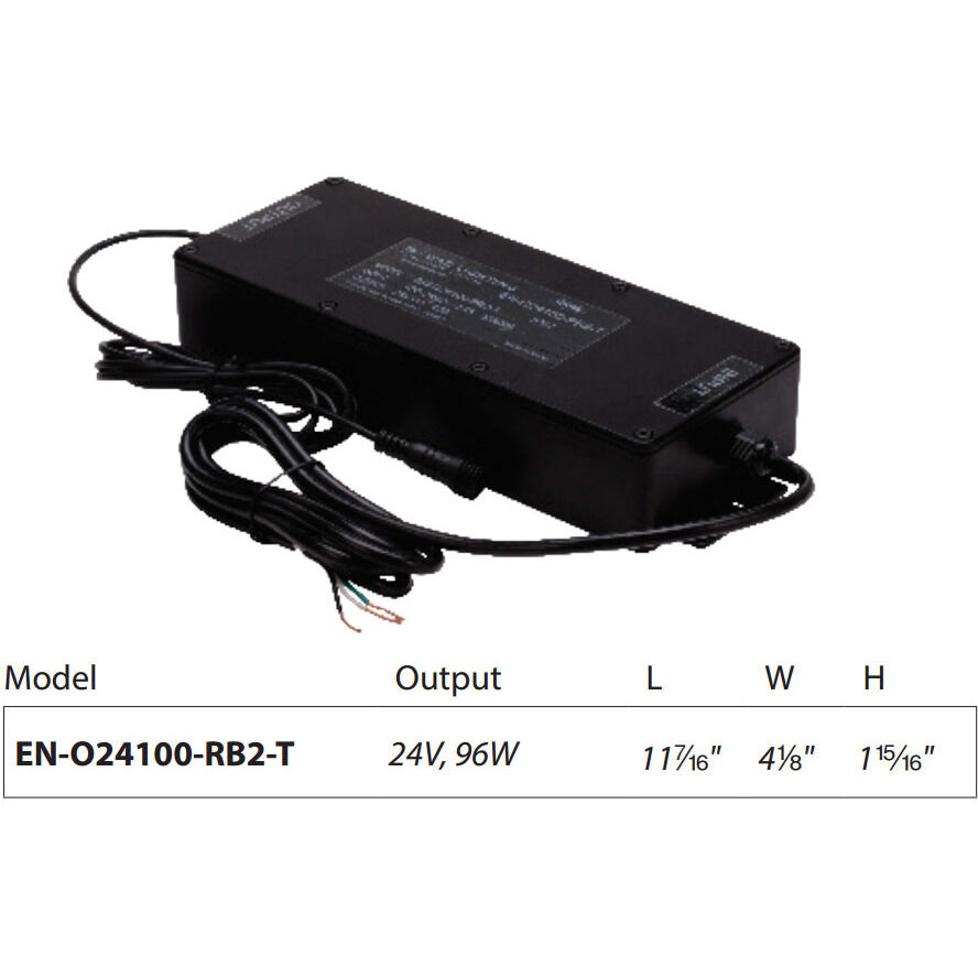 InvisiLED PRO LED 1.94 inch Black Outdoor LED Strip Lighting, Outdoor Strip Light Power Supply, WAC Lighting