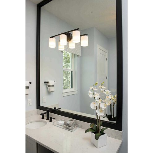 Replay 3 Light 22 inch Antique Bronze Bath Vanity Wall Light