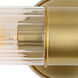 Hamilton 2 Light 5 inch Satin Brass Bathroom Wall Sconce Wall Light