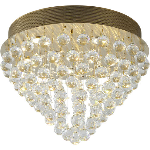 Canada LED 20 inch Gold Semi Flush Mount Ceiling Light