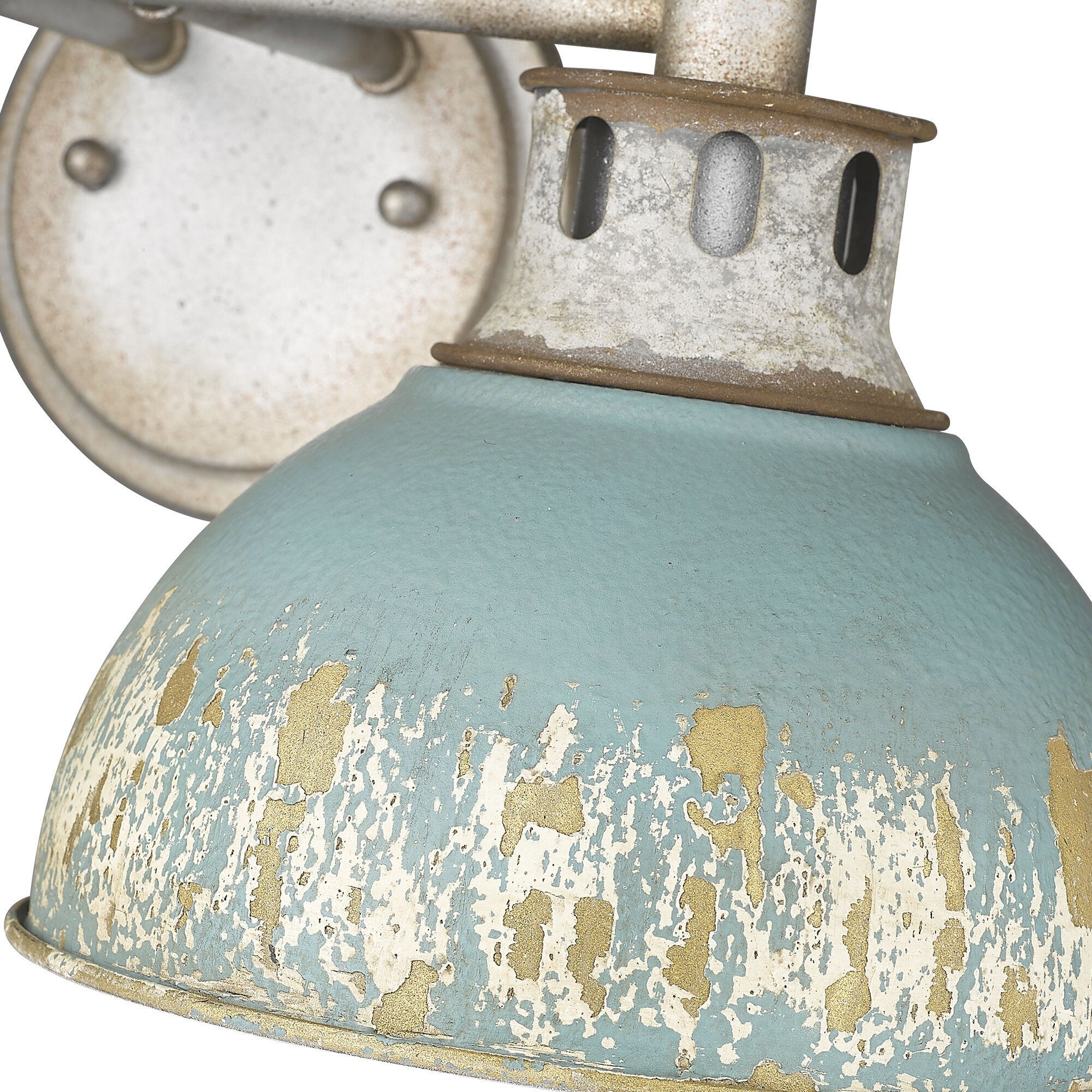 Kinsley Vanity Wall Light in Antique Teal