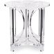 Kalare 20 X 20 inch Clear Side Table