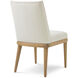 Essence Blonde Dining Side Chair, Wooden, Upholstered