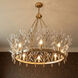 Orianna 8 Light 32 inch Noble Brass Chandelier Ceiling Light