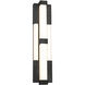 Conan LED 4 inch Basalt Stone and Black ADA Wall Sconce Wall Light