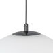Marco 1 Light 11.88 inch Black Pendant Ceiling Light