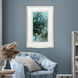 Emerald Constellation Blue and Turquoise and Teal and White Framed Art