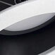 Sloped LED Black / White Recessed Retrofit Reflector, Selectable CCT