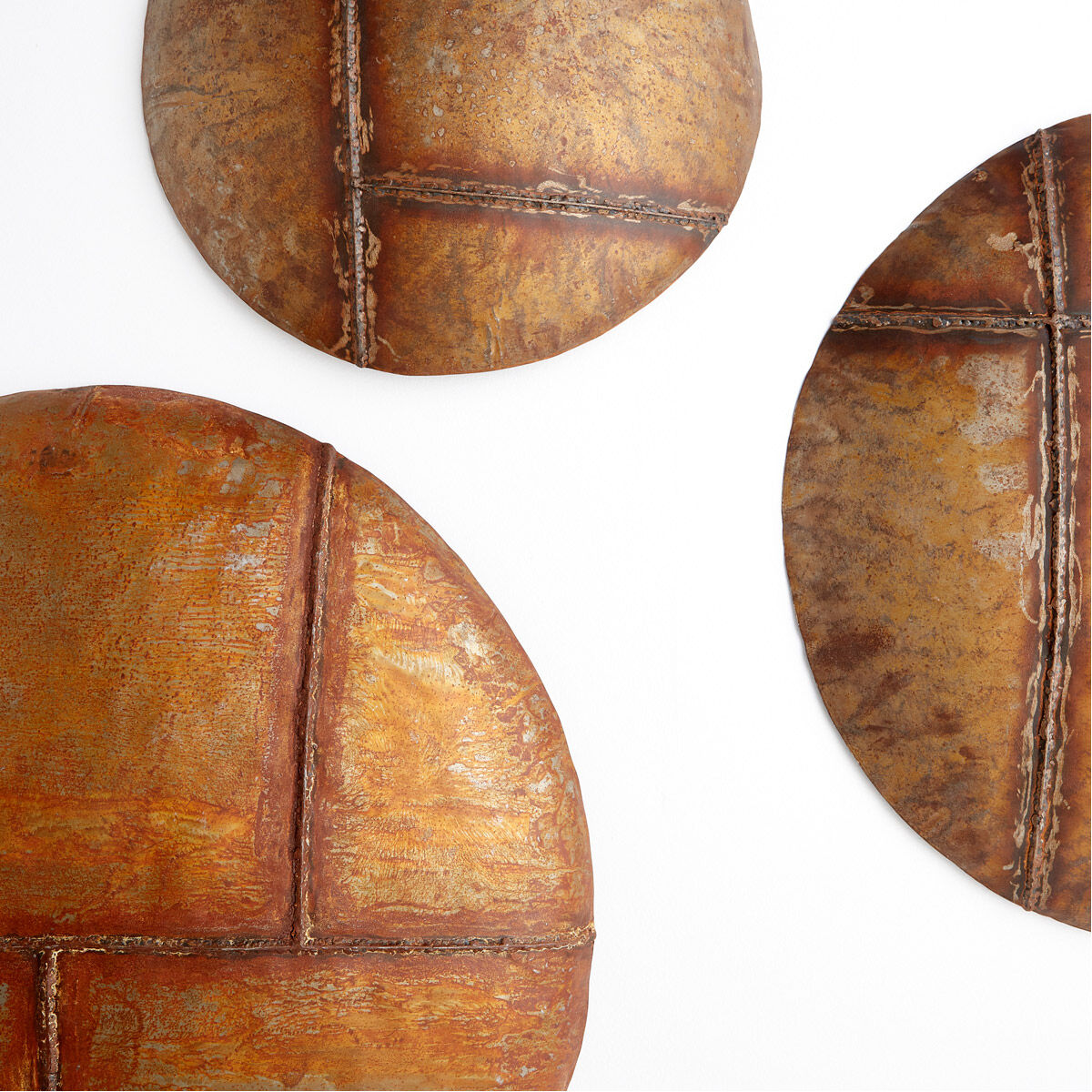 Spur Line Rustic Bronze Wall Art, Large