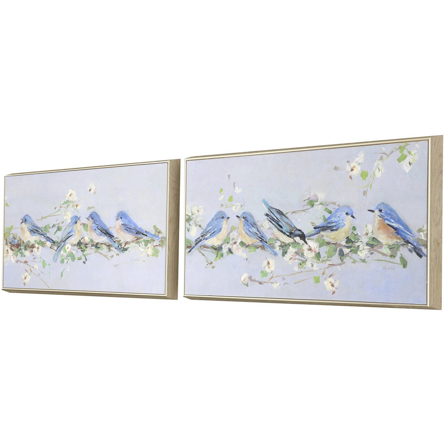 Florals 25 X 13 inch Non-Glass Framed Art, Propac