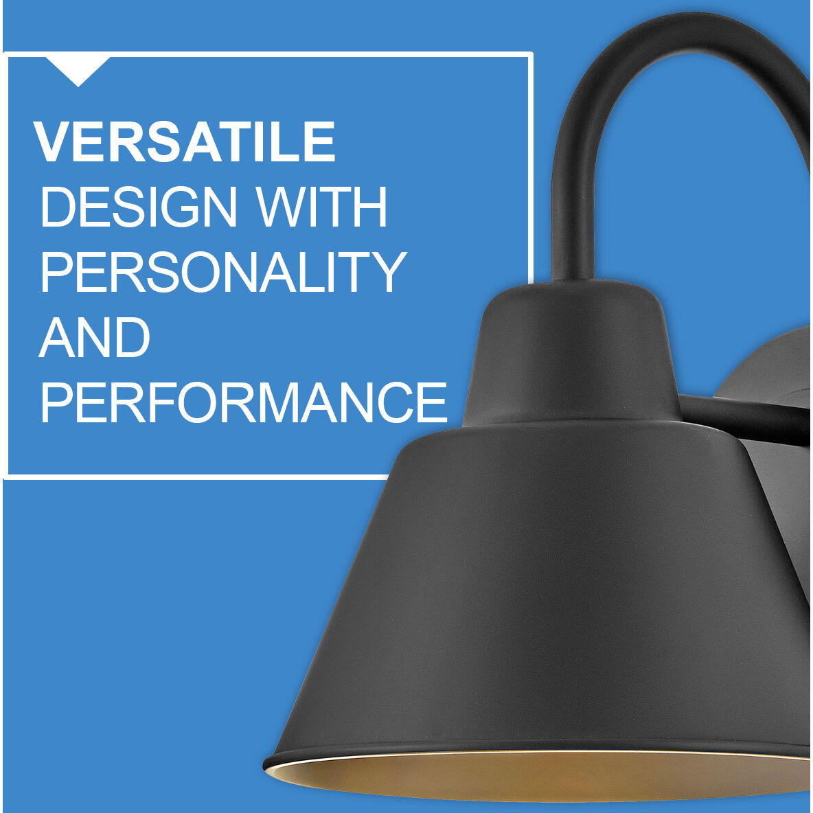 Wes LED 10.5 inch Black Outdoor Wall Mount, Coastal Elements