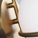 ED Ellen DeGeneres Apollo Wall Sconce Wall Light in Burnished Brass