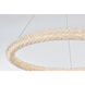 Bowen 1 Light 32 inch Chrome Chandelier Ceiling Light