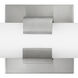 Aiden LED 31 inch Brushed Nickel Vanity Light Wall Light, Vertical