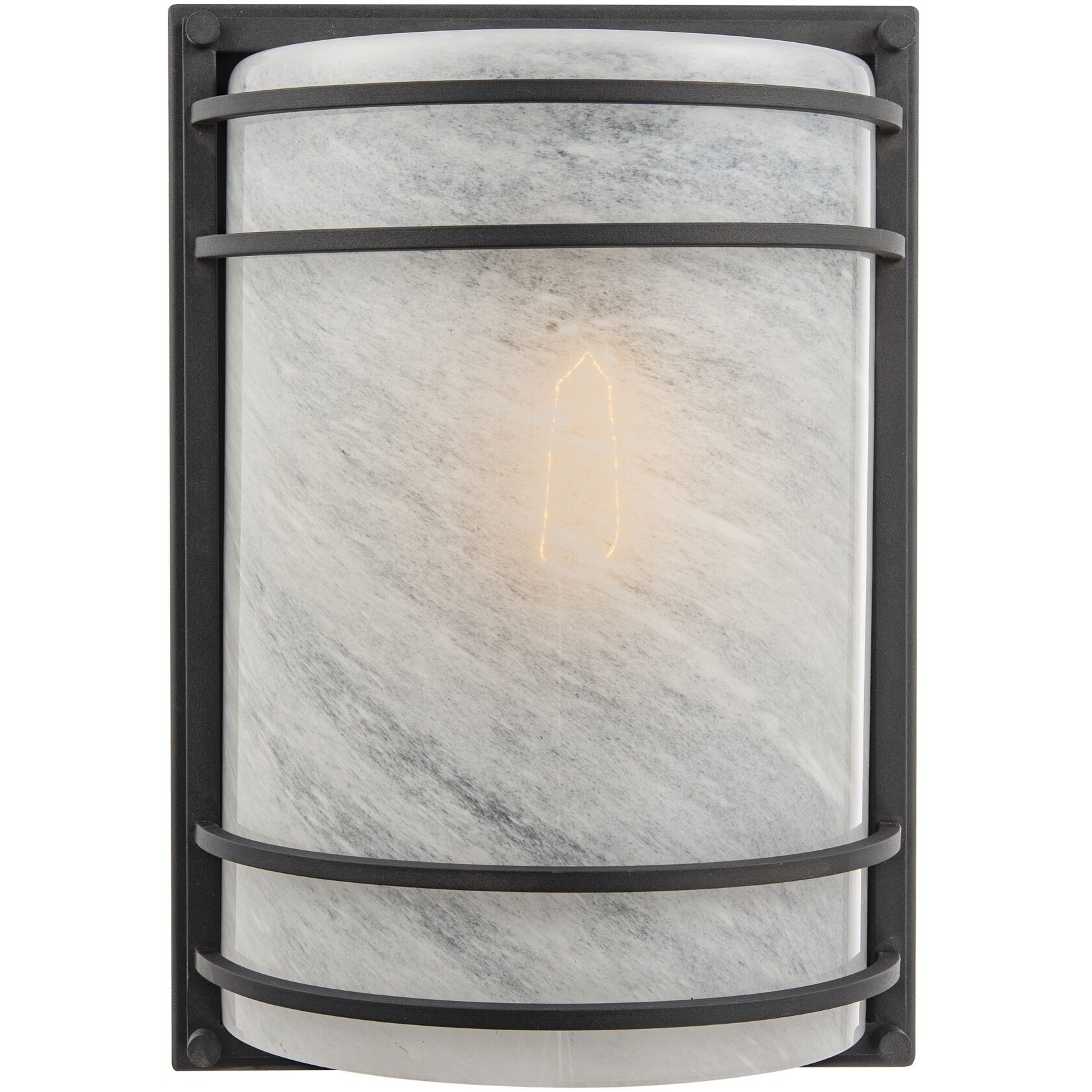 Keswick 1 Light 13 inch Black Outdoor Wall Sconce