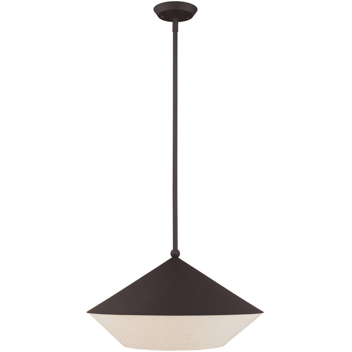 Stockholm 1 Light 18 inch Bronze Pendant Ceiling Light