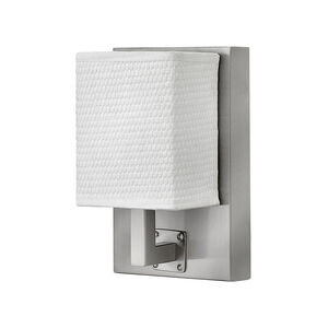 Avenue Linen LED 5 inch Brushed Nickel ADA Sconce Wall Light