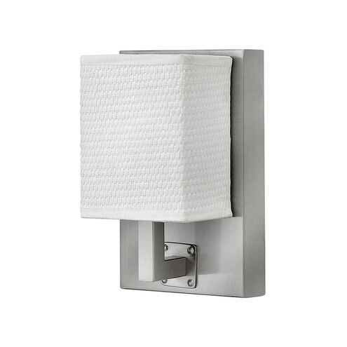 Avenue Linen LED 5 inch Brushed Nickel ADA Sconce Wall Light