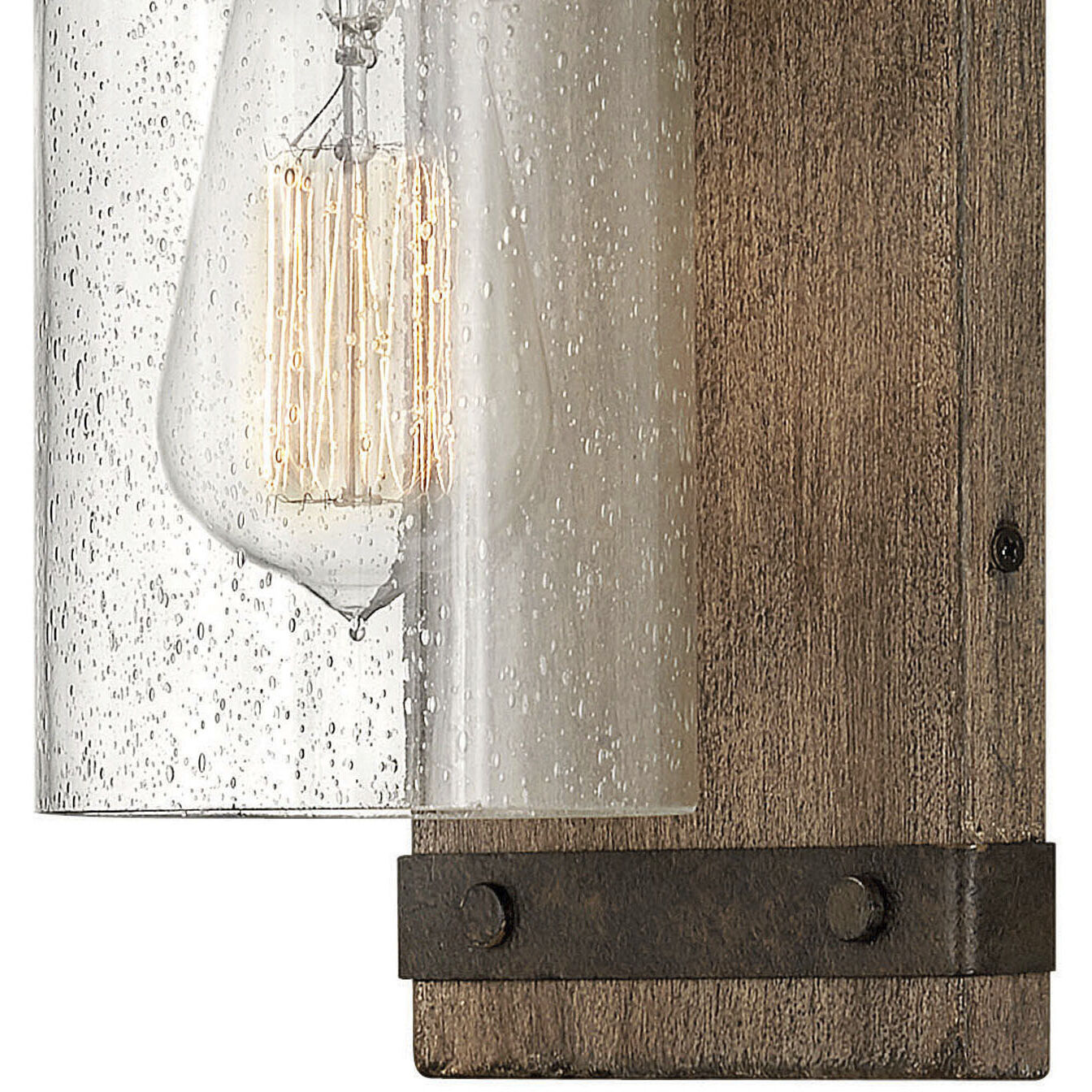 Sawyer 1 Light 5.75 inch Sequoia with Iron Rust Vanity Light Wall Light