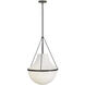 Collins 1 Light 20 inch Black Oxide Chandelier Ceiling Light