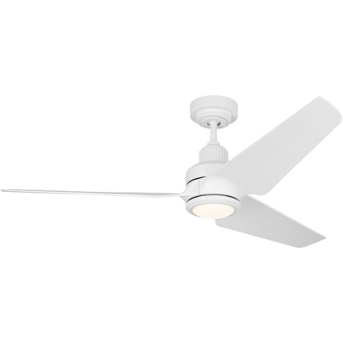 Ruhlmann 52 inch Matte White Indoor/Outdoor Smart Ceiling Fan