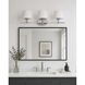 Rondo 3 Light 26.25 inch Polished Nickel Bath Vanity Wall Light