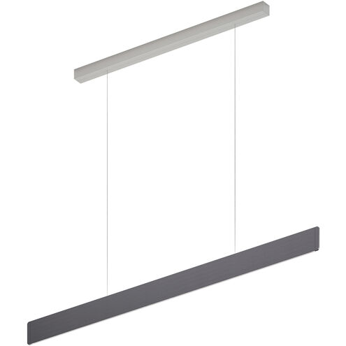 After 8 Linear Pendant Ceiling Light in Slate