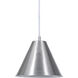 Catamount 1 Light 9.75 inch Pewter Pendant Ceiling Light in Satin Nickel