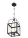 Milford 2 Light 8 inch Bronze Convertible Mini Pendant/Ceiling Mount Ceiling Light
