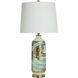 Jake 32 inch 100.00 watt Varying Blue and Venus Gold Table Lamp Portable Light