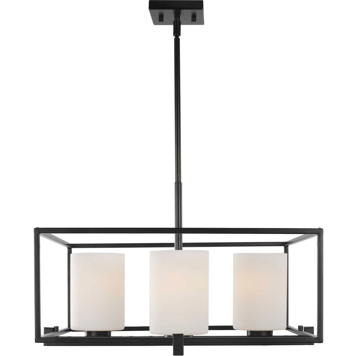 Chadwick 4 Light 21.63 inch Matte Black Chandelier Ceiling Light