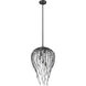 Gabriella 5 Light 15 inch Matte Black Pendant Ceiling Light