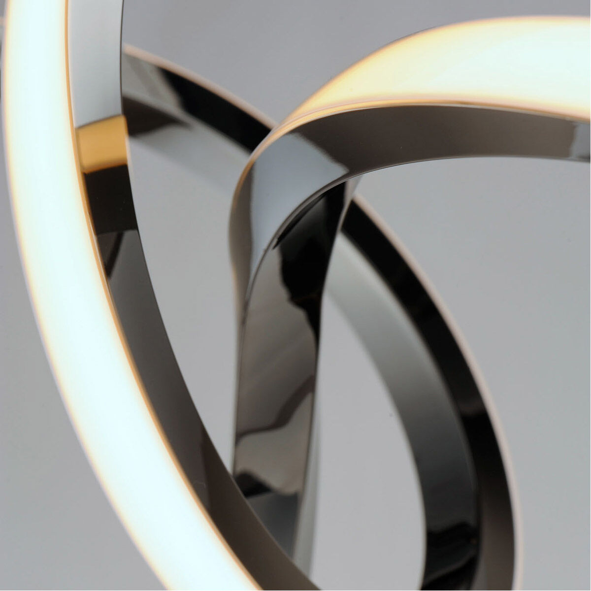 Perpetual LED 14.25 inch Black Chrome Single Pendant Ceiling Light