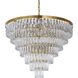 Canada 27 Light 32 inch Gold Chandelier Ceiling Light
