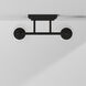 Westin 2 Light 15 inch Matte Black Bath Bar Wall Light 