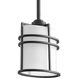Format 1 Light 6 inch Black Outdoor Hanging Lantern