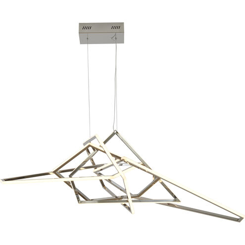 Canada LED 53 inch Chrome LED Chandelier Ceiling Light