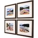 Waterside Collection Brown Framed Art