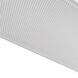 Economy Narrow Wrap 2 Light 7 inch White Low Profile Wrap Ceiling Light