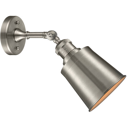 Franklin Restoration Addison LED 5 inch Brushed Satin Nickel Sconce Wall Light, Franklin Restoration