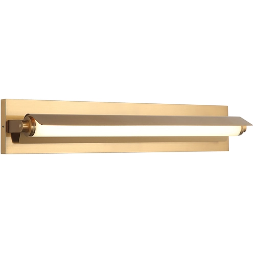 Finneas LED 25.25 inch Aged Gold Brass Wall Sconce Wall Light