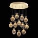 Essence 12 Light 21 inch Gold Pendant Ceiling Light