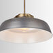 Oakwood 1 Light 18 inch Antique Nickel Pendant Ceiling Light